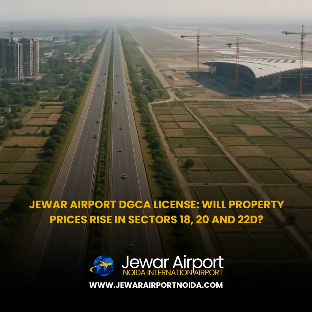 Jewar Airport DGCA License: Will Property Prices Rise in Sectors 18, 20 and 22D?